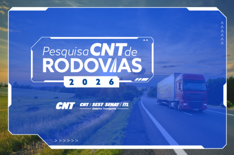 Pesquisa CNT de Rodovias 2026 supera 40% da etapa de campo