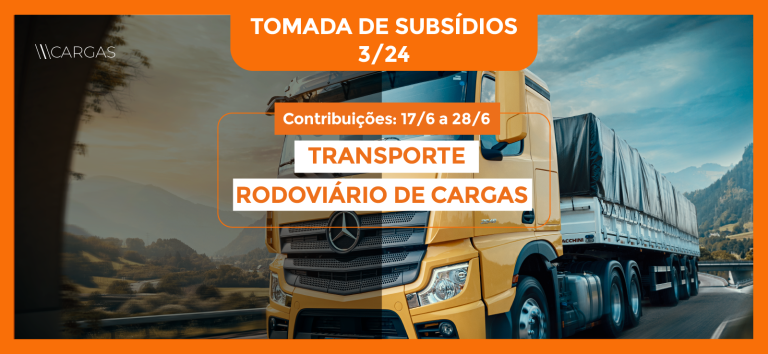 ANTT realizará Tomada de Subsídios sobre regras gerais, a metodologia e os coeficientes dos pisos mínimos de frete instituído pela Política Nacional de Pisos Mínimos do Transporte Rodoviário de Cargas