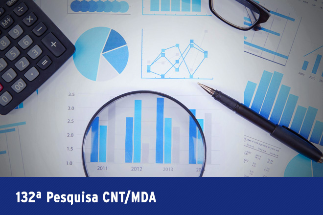 Resultados da 132ª Pesquisa CNT/MDA