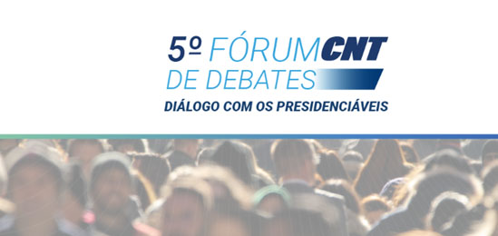 5º Fórum CNT de Debates ouve o presidenciável Luiz Inácio Lula da Silva, nesta quinta-feira (28)