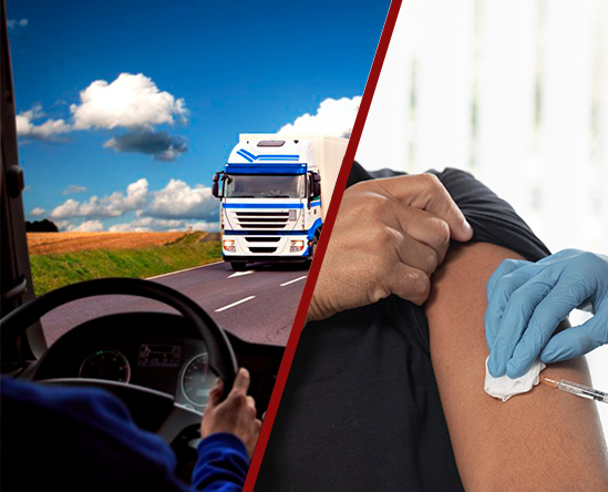VACINAÇÃO DE TRABALHADORES DO TRANSPORTE AVANÇA