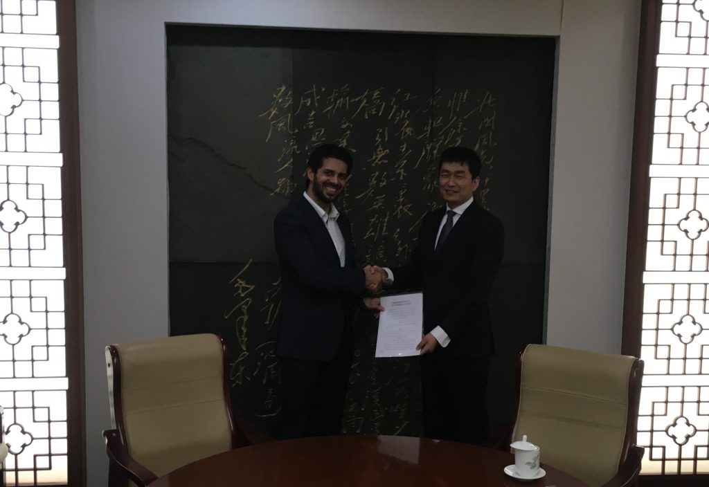 Acordo de cooperação com agência chinesa estimulará parceria para investimentos