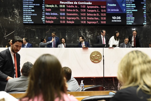 Definida a composição de 22 comissões permanentes da ALMG