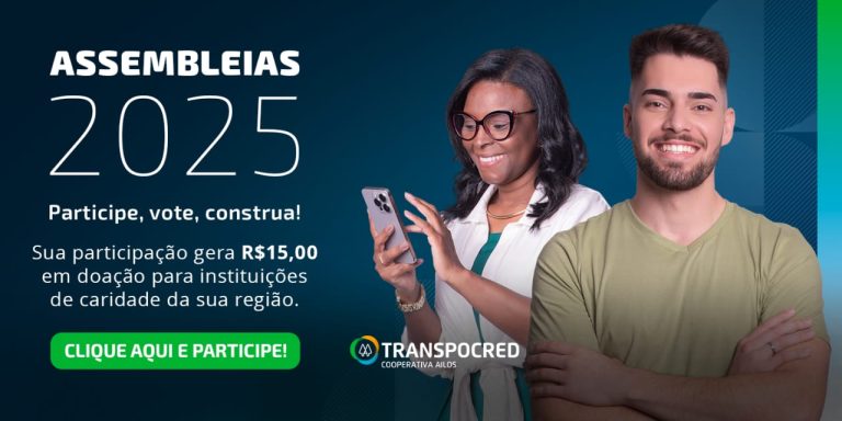 Cooperativa Transpocred inicia suas assembleias anuais e beneficia a comunidade com doações para instituições de caridade