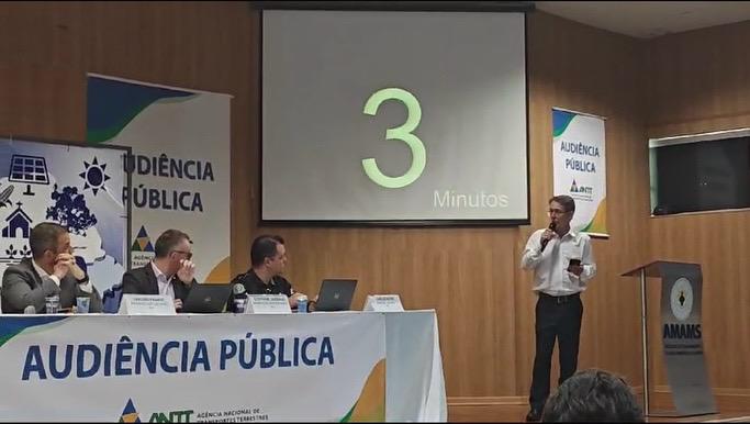 FETCEMG participa de Audiência Pública da ANTT em Montes Claros