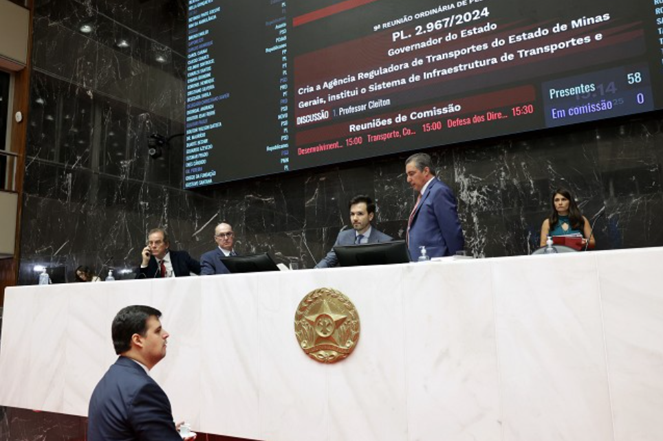 Criação da Agência Reguladora de Transporte é aprovada em 1° turno
