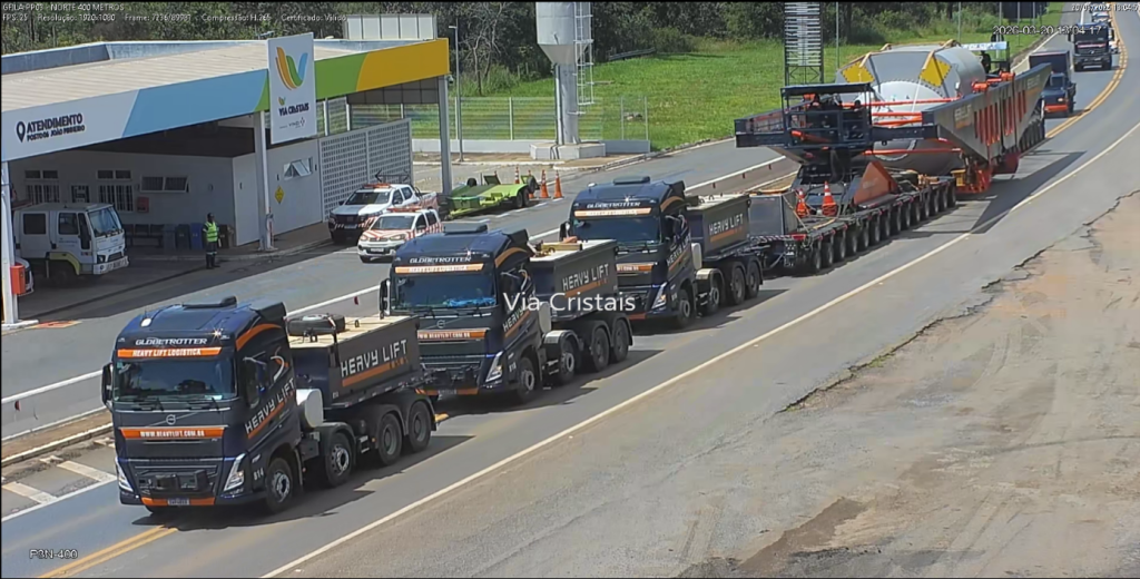 Cargas especiais transportam desenvolvimento pelo Brasil