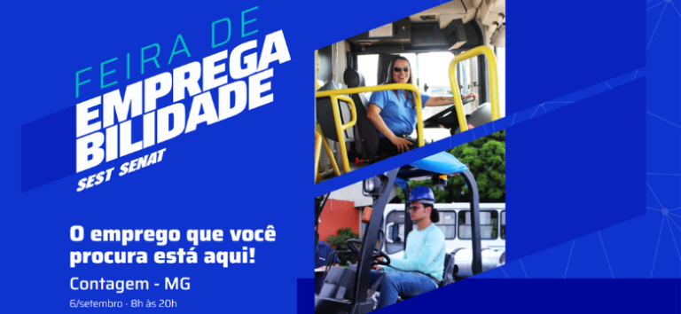 Participe da Feira de Empregabilidade do SEST SENAT