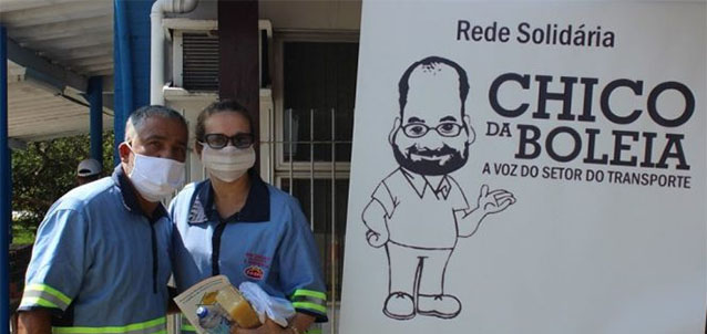 Fetcemg participa da Rede Solidária Chico da Boleia de enfrentamento à pandemia