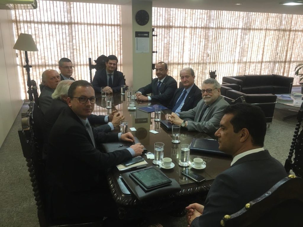 Presidente da CNT tem reunião com ministro da Justiça e Segurança Pública