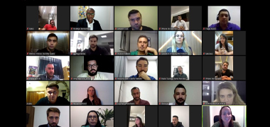 COMJOVEM BH e Região  e COMJOVEM Centro Oeste Mineiro participaram de reunião nacional