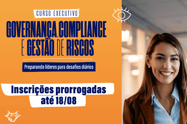 Última chance: Inscrições para curso de Compliance e Gestão de Riscos terminam no dia 18 de agosto