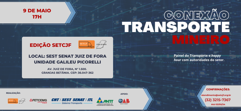 Vem aí a segunda edição do Conexão Transporte Mineiro!