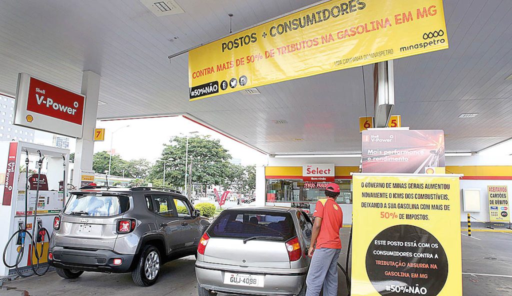 POSTOS PROTESTAM CONTRA ALTA DE ICMS