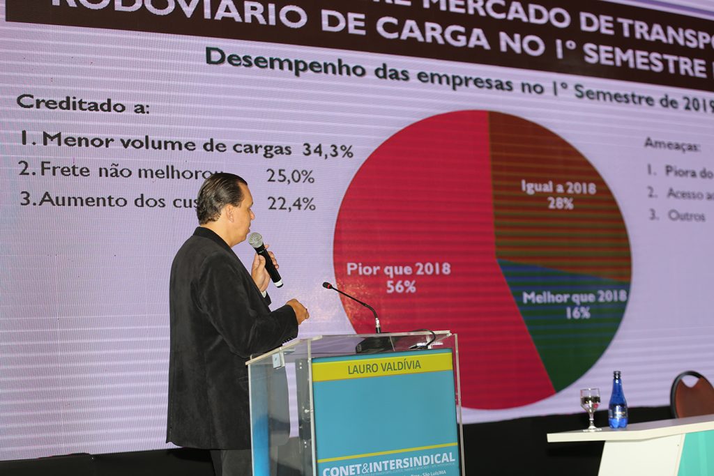 DEFASAGEM DO FRETE É DE 16%