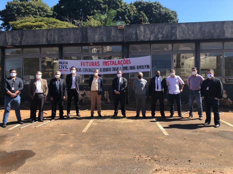 Fetcemg participa de visita técnica às futuras instalações da delegacia de roubo de cargas