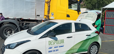 Despoluir participa de SIPAT na Patrus Transportes