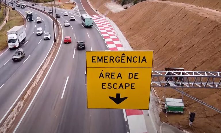 Área de Escape do Anel Rodoviário de Belo Horizonte está fechada para manutenção