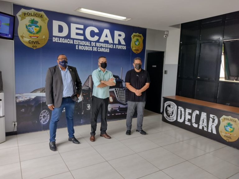 SEGURANÇA – Visita em Goiás