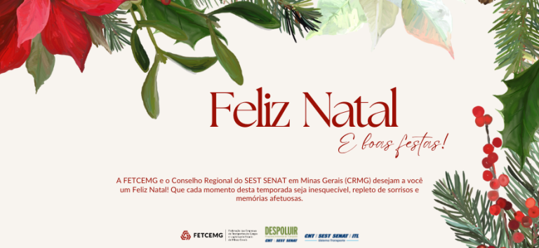 A FETCEMG e o CRMG desejam a todos um feliz Natal