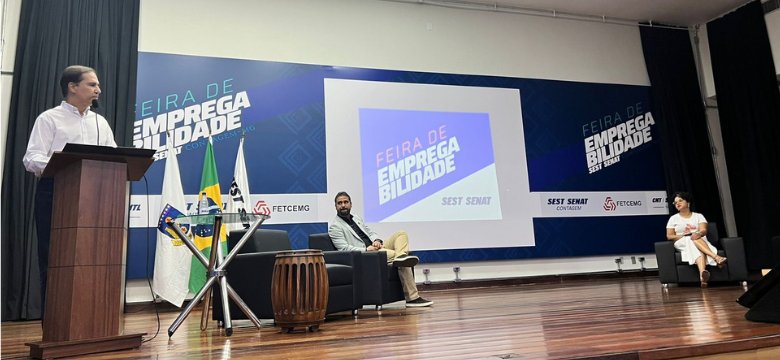 Feira de Empregabilidade SEST SENAT aquece o mercado de trabalho em Contagem