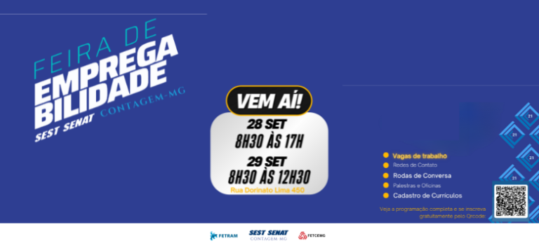 Vem aí a Feira da Empregabilidade!