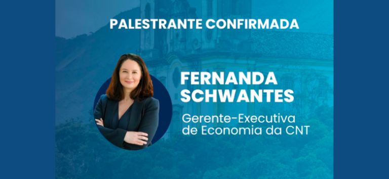 Fernanda Schwantes apresentará análise sobre o Índice CNT de Confiança no CONET&Intersindical 2026 em Ouro Preto (MG)