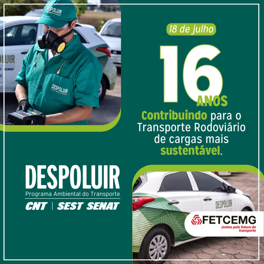 Despoluir completa 16 anos