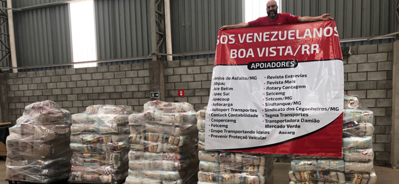 Solidariedade aos imigrantes venezuelanos