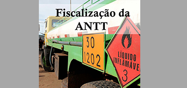 Nesta semana, a ANTT irá fiscalizar veículos transporte de produtos perigosos