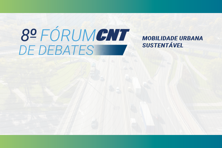 Inscrições abertas: Mobilidade Urbana Sustentável será o tema do 8º Fórum CNT de Debates