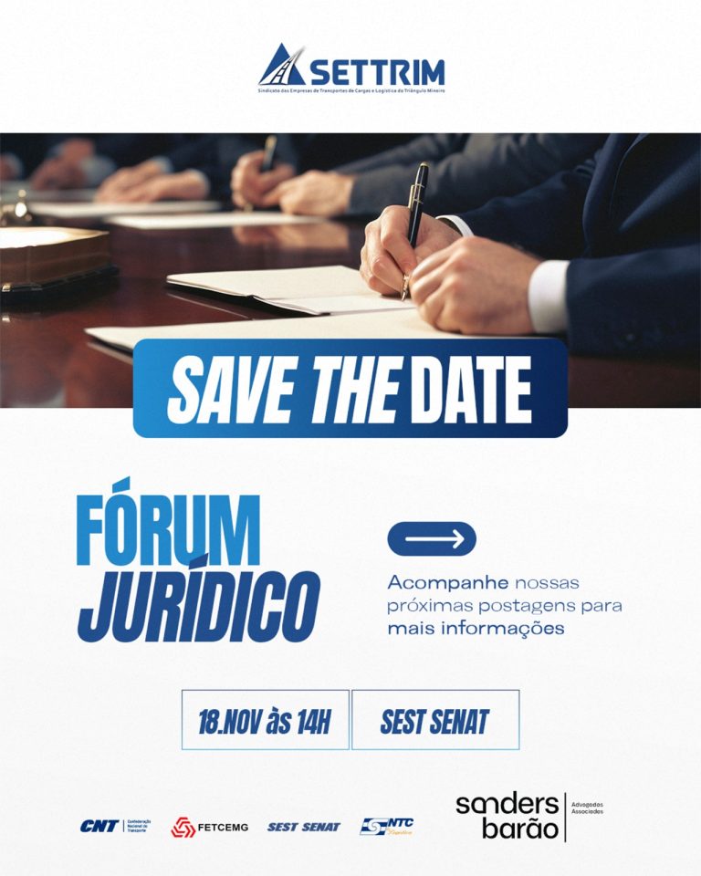 Fórum Jurídico Settrim 2025 já tem data marcada!