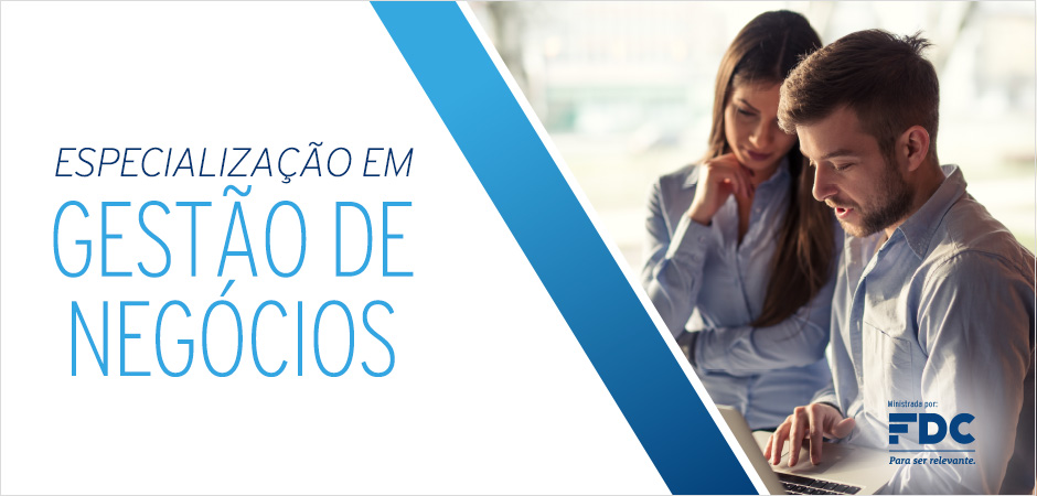 Inscreva-se no programa de especialização em Gestão de Negócios