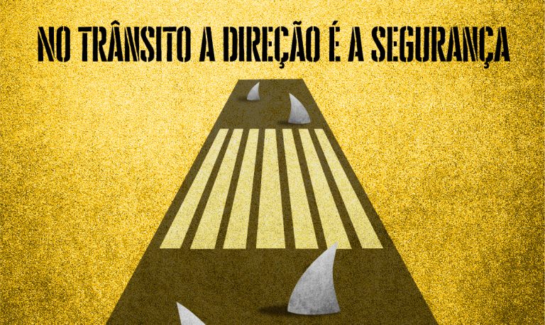 No trânsito, dê sentido à vida