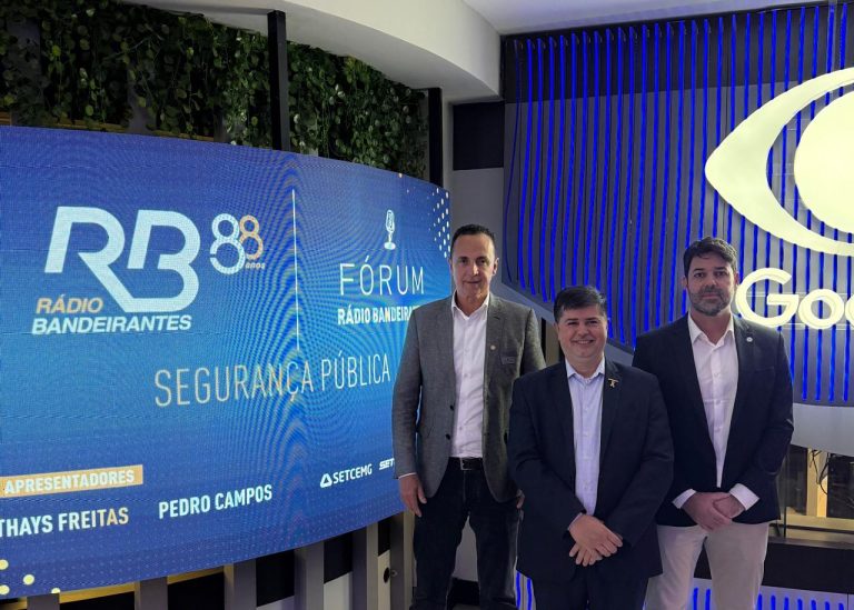 Adalcir Lopes representa o transporte mineiro no Fórum Rádio Bandeirantes de Segurança Pública