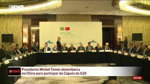 Vander Costa integra delegação brasileira do presidente Michel Temer na China