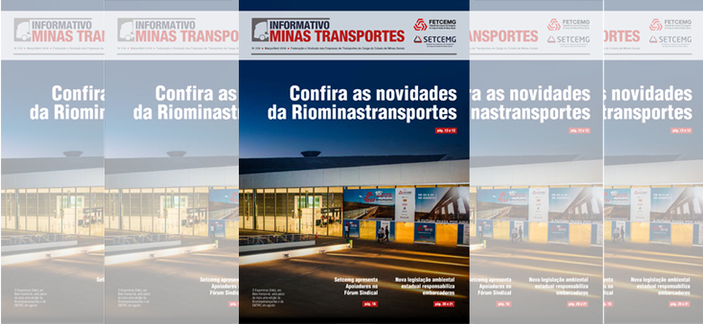 Informativo Minas Transportes já está em circulação