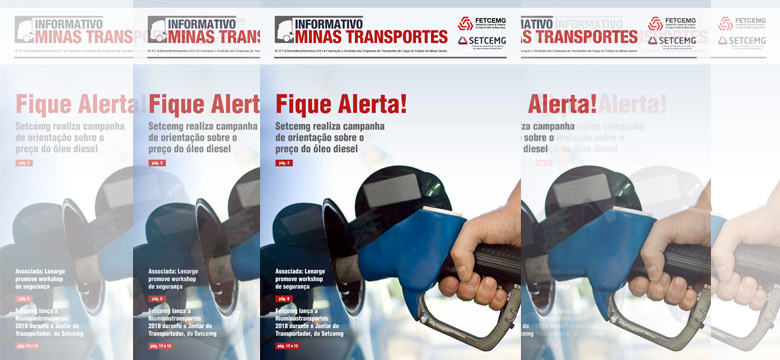 Já está em circulação o Informativo Minas Transportes – edição 217