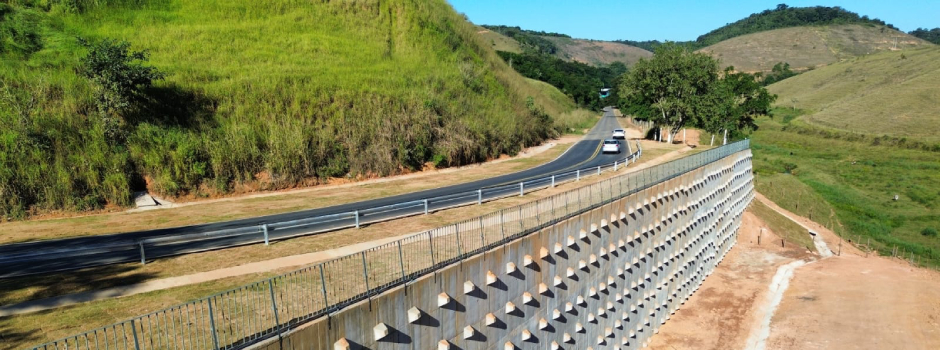 Investimentos do Governo de Minas em infraestrutura viária somam mais de R$ 300 milhões na Zona da Mata