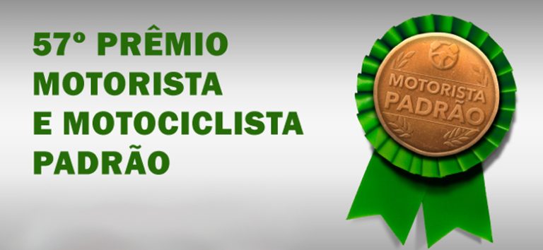 Detran entrega hoje o Prêmio Motorista e Motociclista Padrão de Minas Gerais
