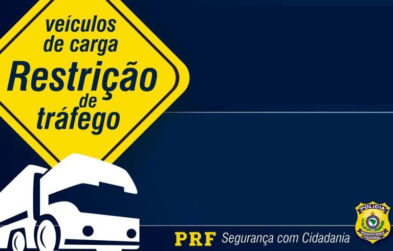Polícia Rodoviária Federal (PRF) divulga calendário de restrição de tráfego para 2017