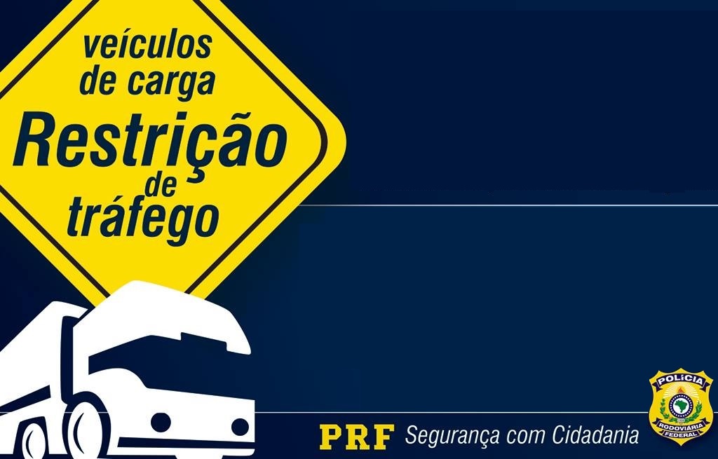 Polícia Rodoviária Federal (PRF) divulga calendário de restrição de tráfego para 2017