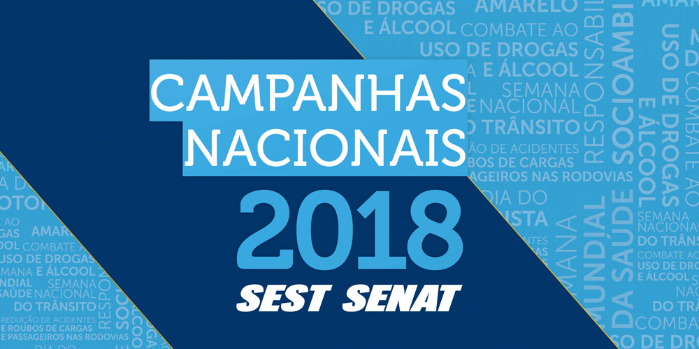 Sest Senat divulga campanhas de 2018