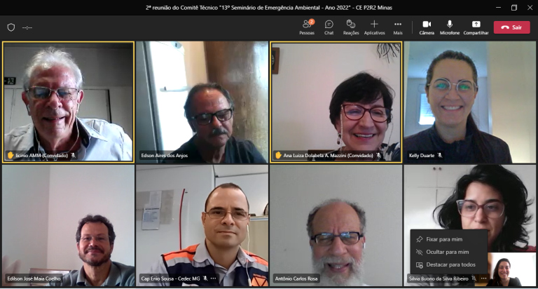 Comissão Estadual do P2R2 discute temas do Seminário Ambiental 2022