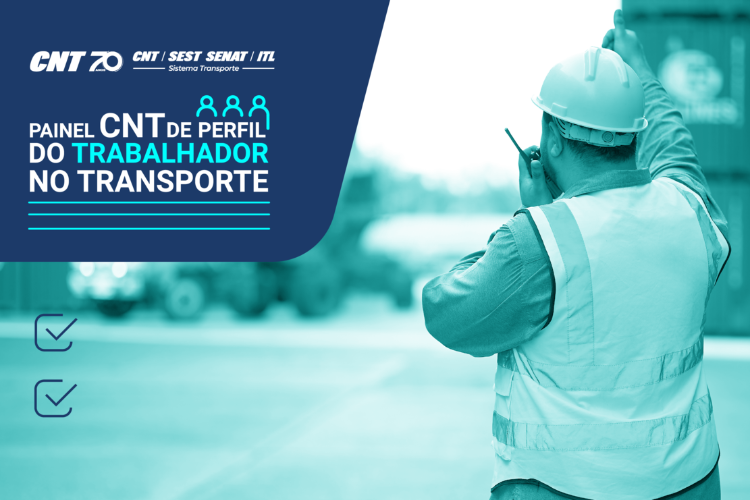 Conheça o perfil dos trabalhadores do transporte, retratado em novo painel da CNT