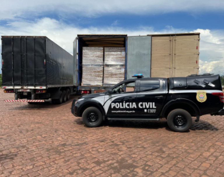 Carga de café avaliada em mais de R$ 500 mil é recuperada pela PCMG