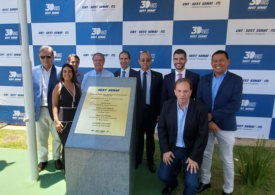 SEST SENAT de Pirapora homenageia Guilherme Sampaio