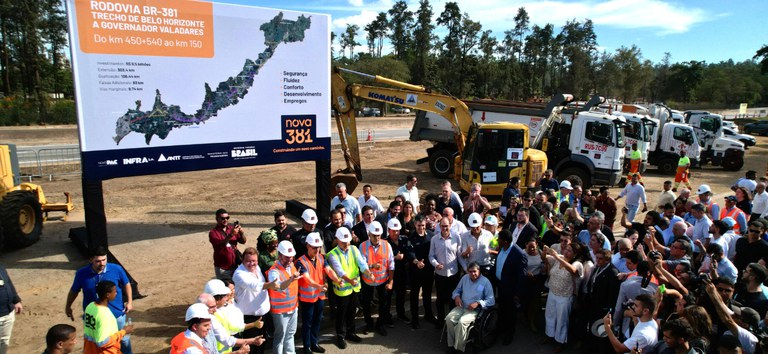 Começam as ações do Plano de 100 Dias da Nova 381/MG