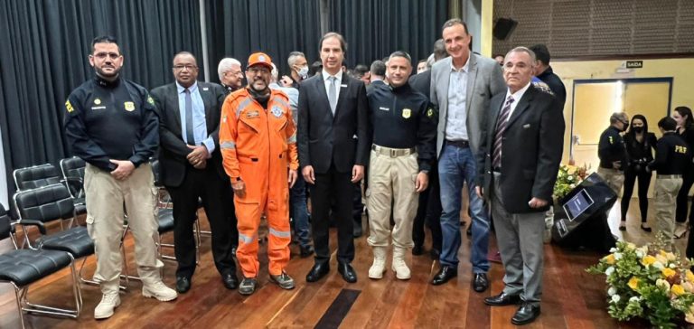 FETCEMG participa da posse do novo Superintendente da PRF em Minas Gerais