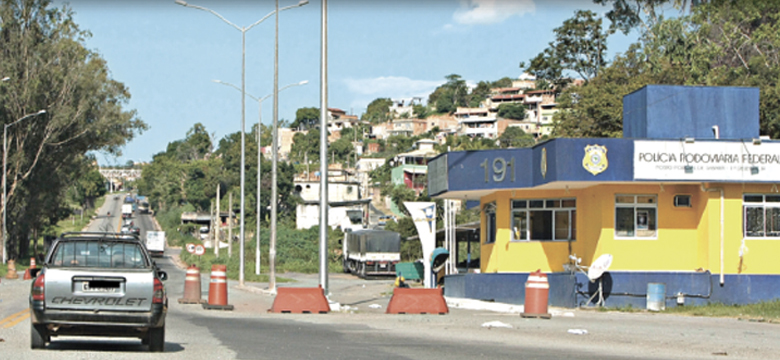 Contenção de gastos compromete fiscalização da PRF em Minas